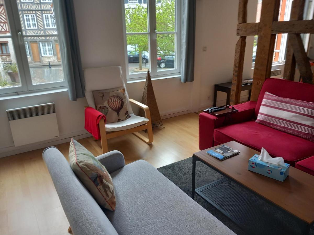 Le Leon Appartement Honfleur Buitenkant foto