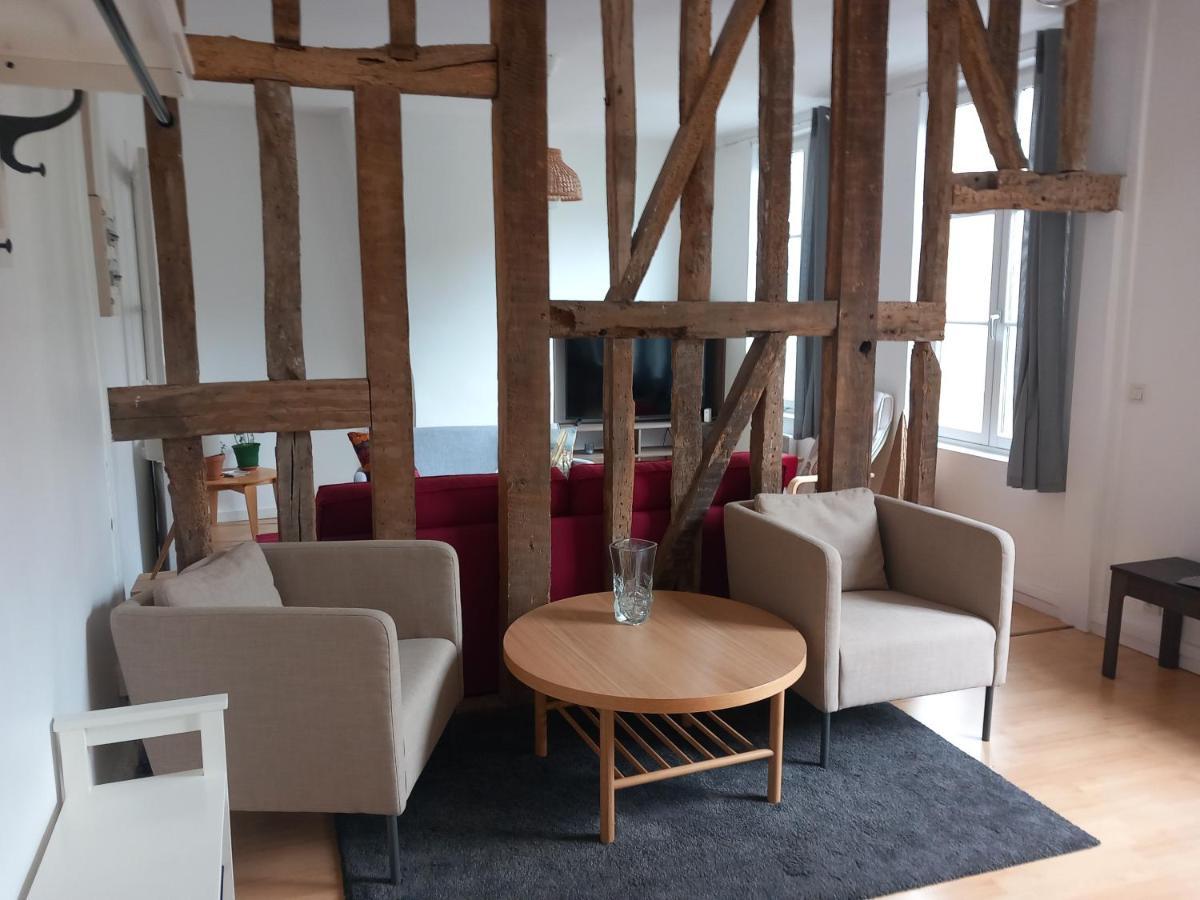 Le Leon Appartement Honfleur Buitenkant foto
