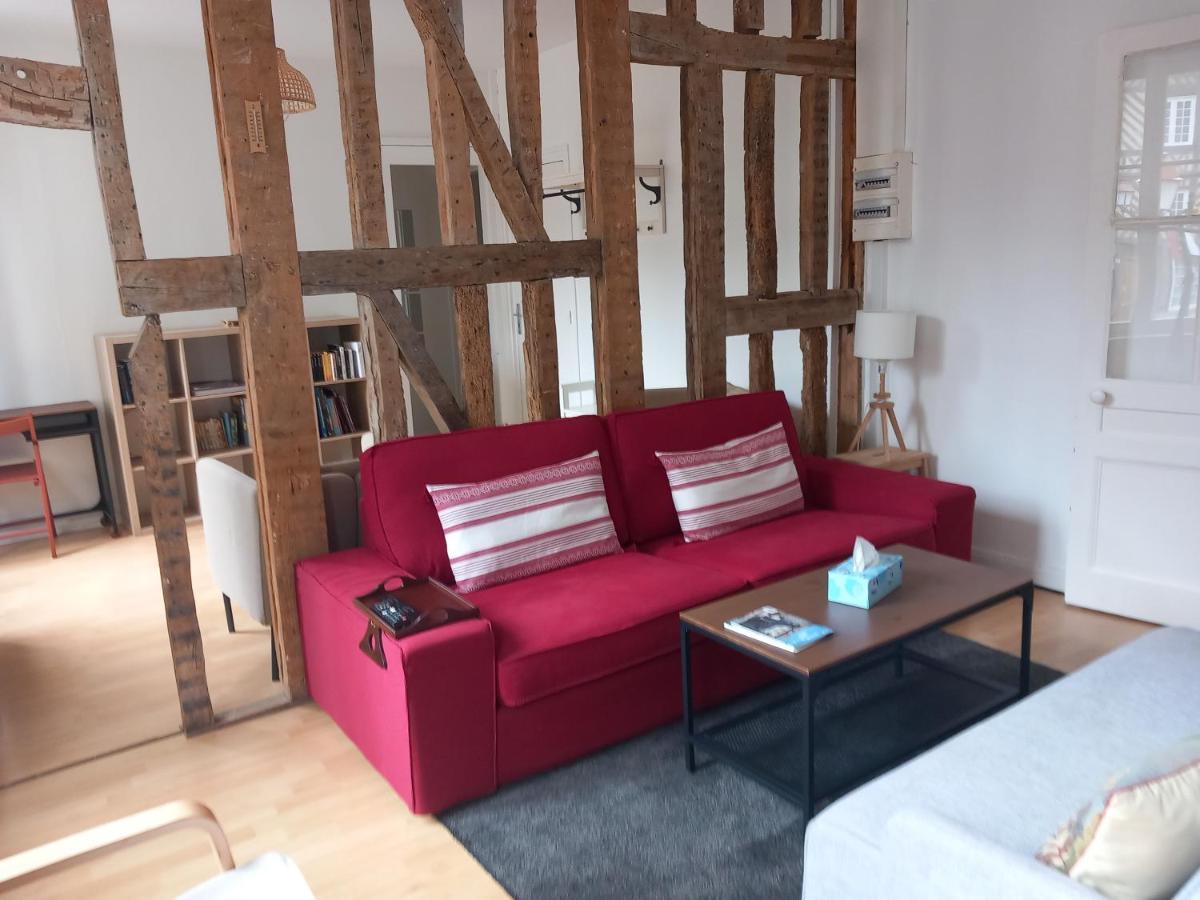 Le Leon Appartement Honfleur Buitenkant foto